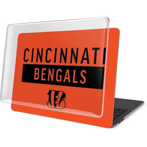 NFL Cincinnati Bengals Orange Performance Series MacBook Pro 13in (2020) Case plus Skin