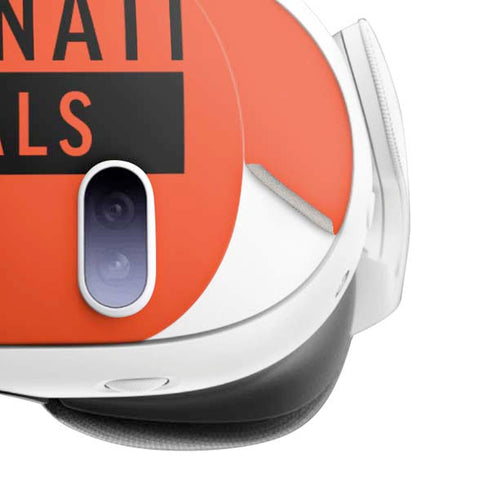 NFL Cincinnati Bengals Orange Performance Series Meta Quest 3 Skin