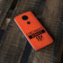 NFL Cincinnati Bengals Orange Performance Series Moto E5 Plus Skin