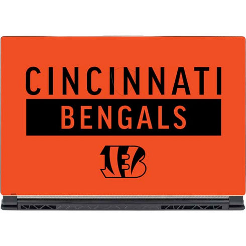 NFL Cincinnati Bengals Orange Performance Series MSI GS65 Stealth Laptop Skin