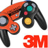 NFL Cincinnati Bengals Orange Performance Series Nintendo GameCube Controller Skin