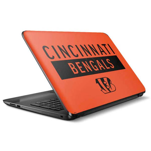 NFL Cincinnati Bengals Orange Performance Series HP Notebook Skin