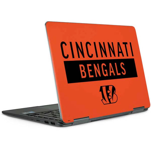 NFL Cincinnati Bengals Orange Performance Series Notebook 9 Pro 13in (2017) Skin