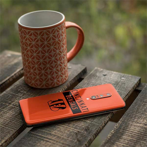 NFL Cincinnati Bengals Orange Performance Series OnePlus 7 Pro Skin