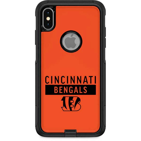 NFL Cincinnati Bengals Orange Performance Series Otterbox Commuter iPhone Skin