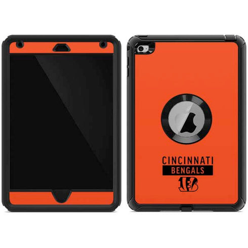 NFL Cincinnati Bengals Orange Performance Series Otterbox Defender iPad Skin