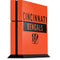 NFL Cincinnati Bengals Orange Performance Series PS4 Console Skin