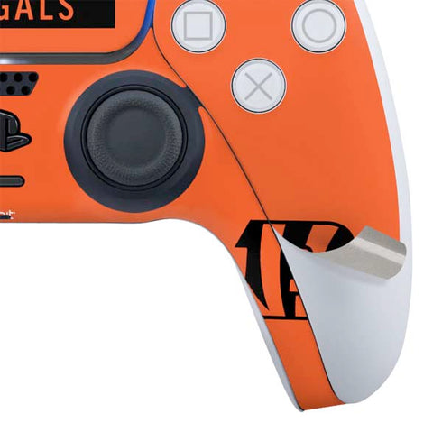 NFL Cincinnati Bengals Orange Performance Series PS5 Bundle Skin