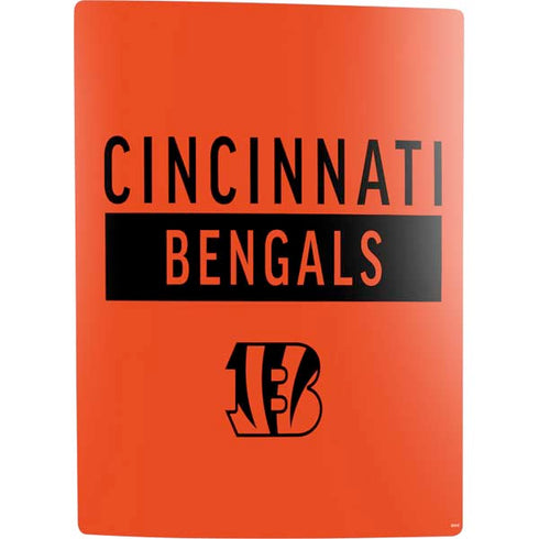 NFL Cincinnati Bengals Orange Performance Series PS5 Digital Edition Bundle Skin