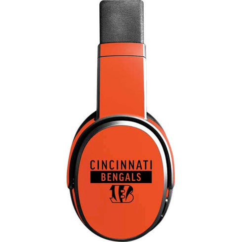 NFL Cincinnati Bengals Orange Performance Series Skullcandy Crusher Wireless Skin