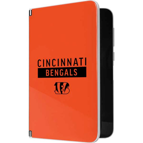 NFL Cincinnati Bengals Orange Performance Series Surface Duo Skin