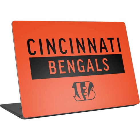 NFL Cincinnati Bengals Orange Performance Series Surface Laptop 4 15in Skin