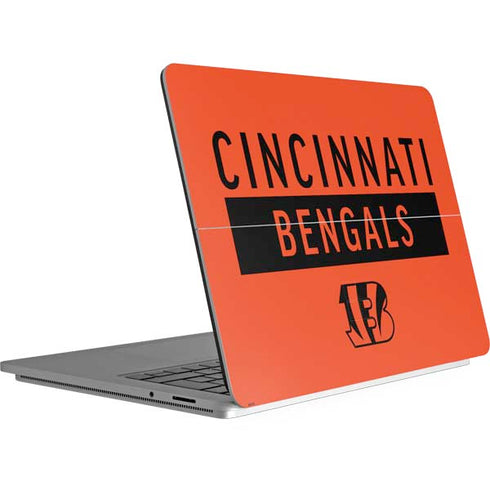 NFL Cincinnati Bengals Orange Performance Series Surface Laptop Studio Skin