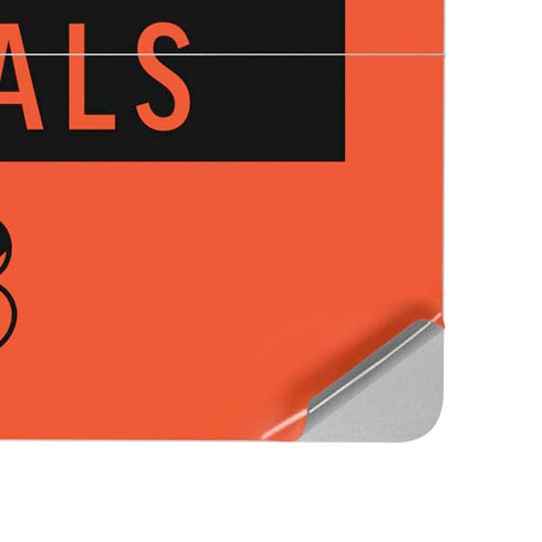 NFL Cincinnati Bengals Orange Performance Series Surface Laptop Studio Skin