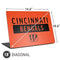NFL Cincinnati Bengals Orange Performance Series Universal Laptop 18in (14.6 x 10.6in) Skin