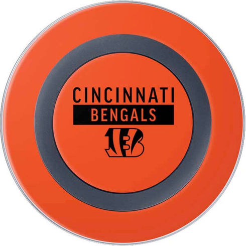 NFL Cincinnati Bengals Orange Performance Series Wireless Charger Skin