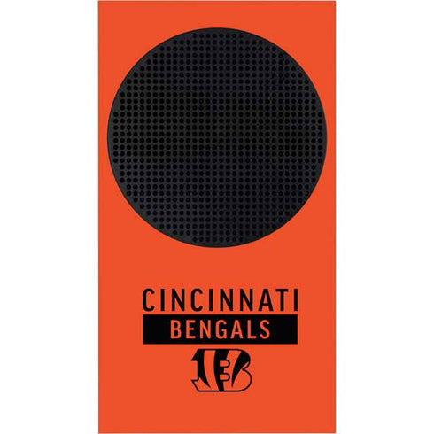 NFL Cincinnati Bengals Orange Performance Series Xbox Series S Bundle Skin