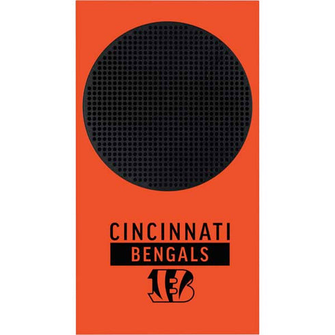 NFL Cincinnati Bengals Orange Performance Series Xbox Series S Console Skin