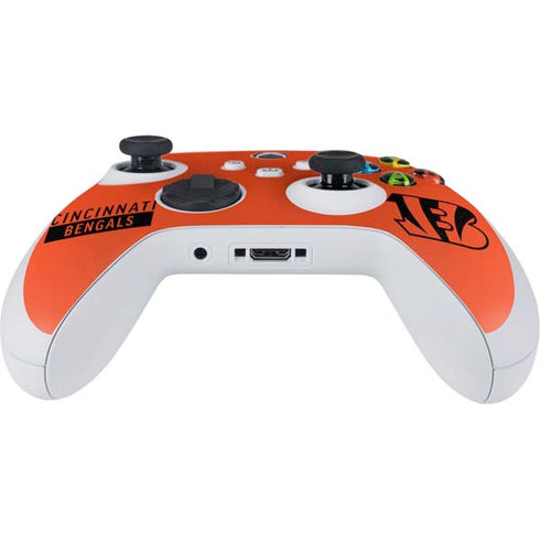 NFL Cincinnati Bengals Orange Performance Series Xbox Series S Controller Skin