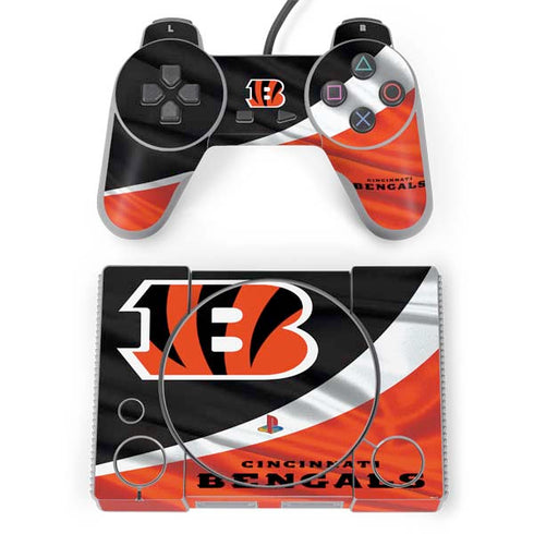 NFL Cincinnati Bengals PlayStation Classic Bundle Skin