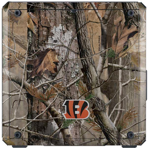NFL Cincinnati Bengals Realtree AP Camo Cooler Master MasterBox Q300L Mini Tower Skin