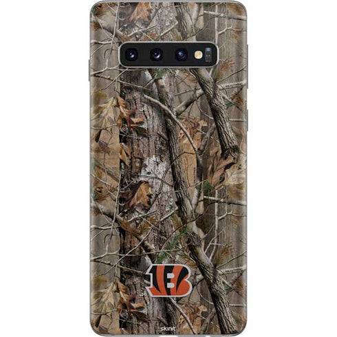NFL Cincinnati Bengals Realtree AP Camo Galaxy S10 Skin
