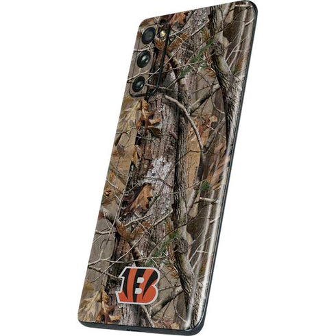 NFL Cincinnati Bengals Realtree AP Camo Galaxy S20 Fan Edition Skin