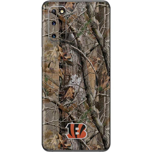 NFL Cincinnati Bengals Realtree AP Camo Galaxy S20 Skin