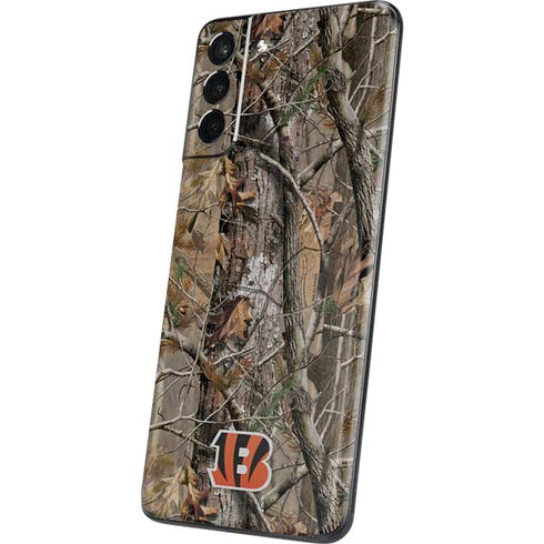 NFL Cincinnati Bengals Realtree AP Camo Galaxy S21 5G Skin