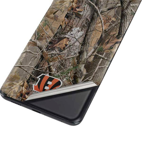 NFL Cincinnati Bengals Realtree AP Camo Galaxy S21 5G Skin