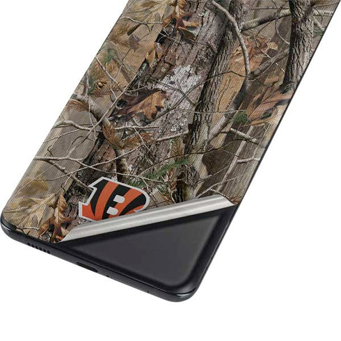NFL Cincinnati Bengals Realtree AP Camo Galaxy S21 Ultra 5G Skin