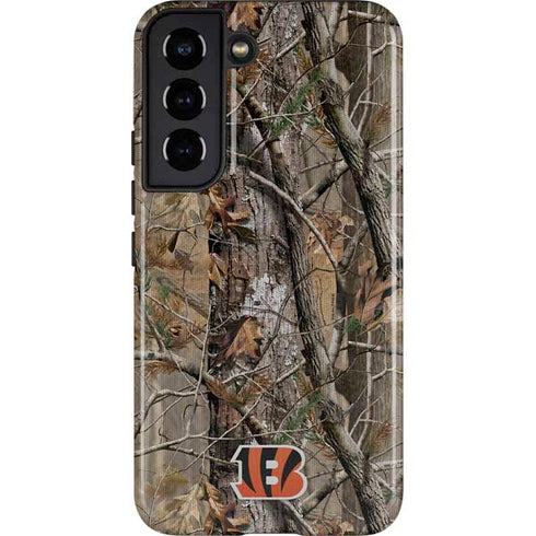 NFL Cincinnati Bengals Realtree AP Camo Galaxy S22 Pro Case