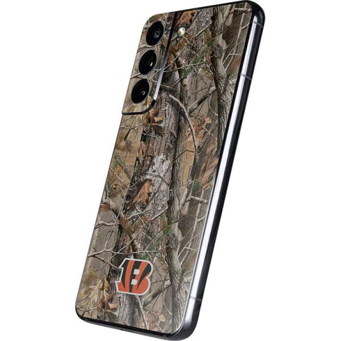 NFL Cincinnati Bengals Realtree AP Camo Galaxy S22 Skin