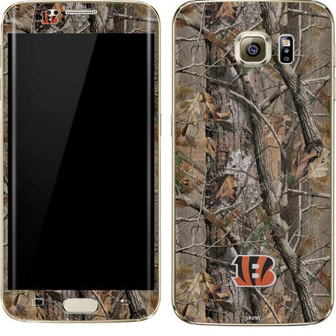 NFL Cincinnati Bengals Realtree AP Camo Galaxy S7 Edge Skin