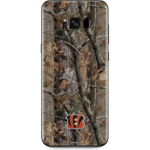 NFL Cincinnati Bengals Realtree AP Camo Galaxy S8 Plus Skin
