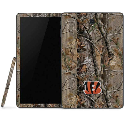 NFL Cincinnati Bengals Realtree AP Camo Samsung Galaxy Tab Skin