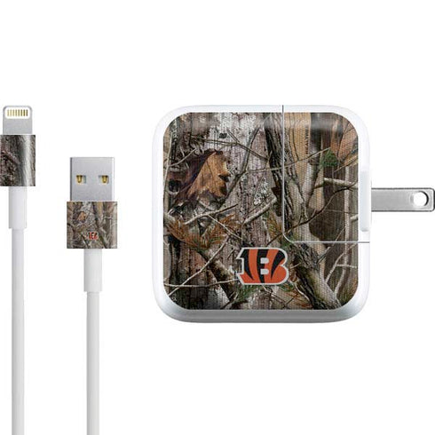 NFL Cincinnati Bengals Realtree AP Camo iPad Charger (10W USB) Skin
