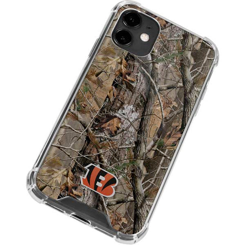 NFL Cincinnati Bengals Realtree AP Camo iPhone 12 Mini Clear Case