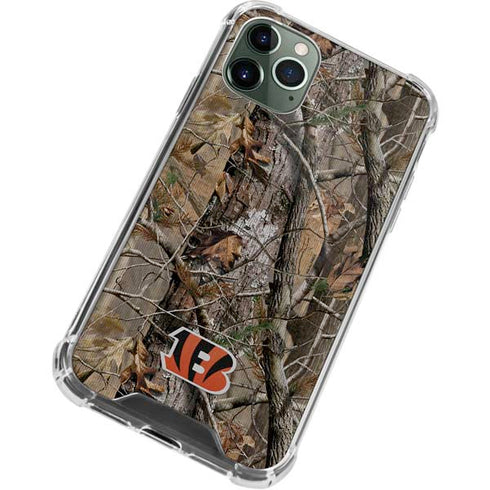 NFL Cincinnati Bengals Realtree AP Camo iPhone 12 Pro Max Clear Case