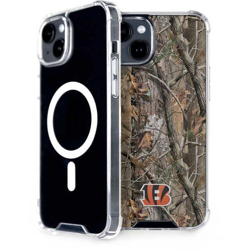NFL Cincinnati Bengals Realtree AP Camo iPhone 13 MagSafe Case