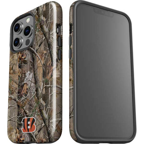 NFL Cincinnati Bengals Realtree AP Camo iPhone 15 Pro Impact Case