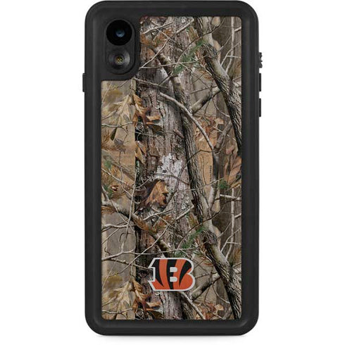 NFL Cincinnati Bengals Realtree AP Camo iPhone XR Waterproof Case