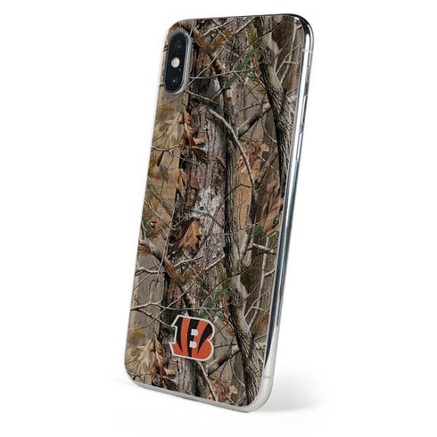 NFL Cincinnati Bengals Realtree AP Camo iPhone XS Skin