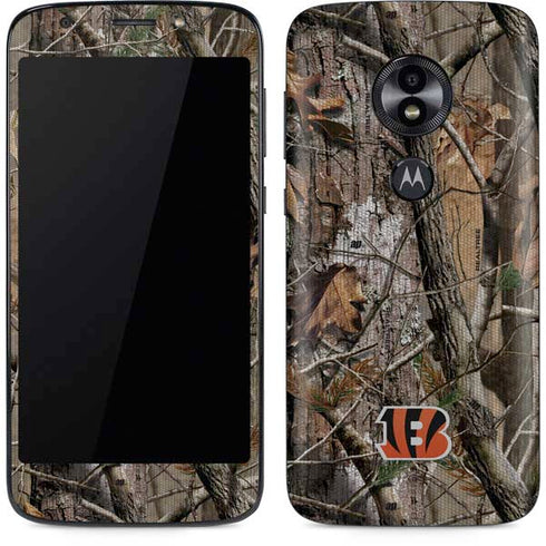 NFL Cincinnati Bengals Realtree AP Camo Moto E5 Play Skin