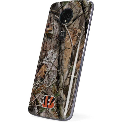NFL Cincinnati Bengals Realtree AP Camo Moto E5 Plus Skin
