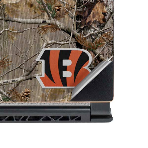 NFL Cincinnati Bengals Realtree AP Camo MSI GS65 Stealth Laptop Skin