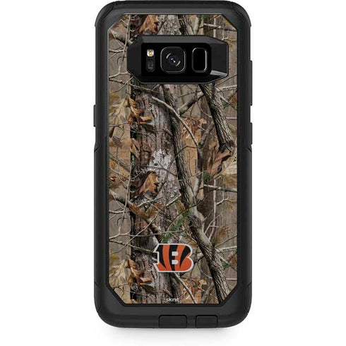 NFL Cincinnati Bengals Realtree AP Camo Otterbox Commuter Galaxy Skin