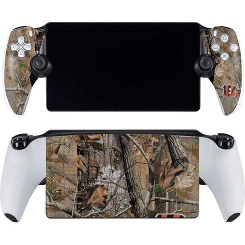 NFL Cincinnati Bengals Realtree AP Camo PlayStation Portal Remote Player Skin