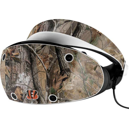 NFL Cincinnati Bengals Realtree AP Camo PlayStation VR2 Skin
