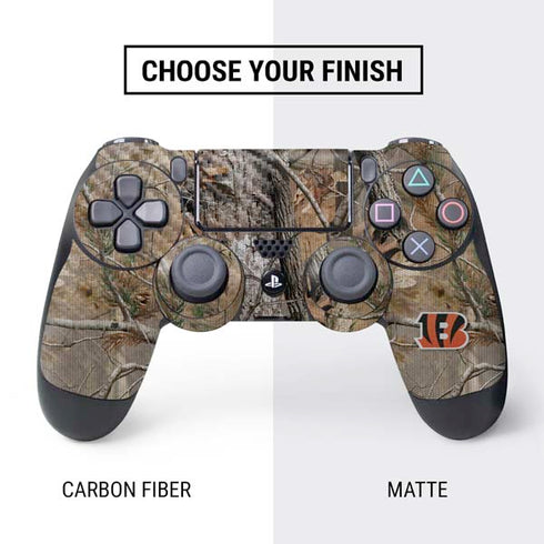 NFL Cincinnati Bengals Realtree AP Camo PS4 Controller Skin